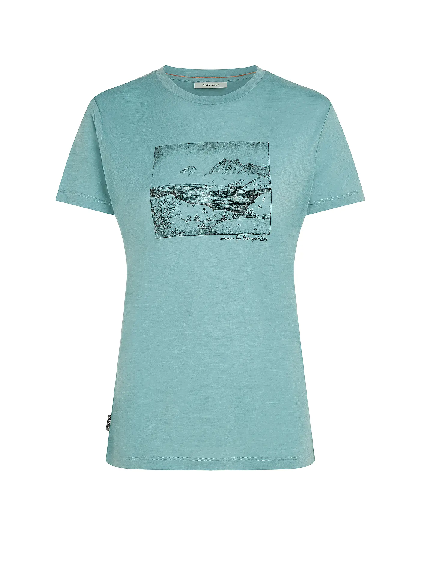 ICEBREAKER | Damen Funktionsshirt Lake View 150 Tech-Lite | mint